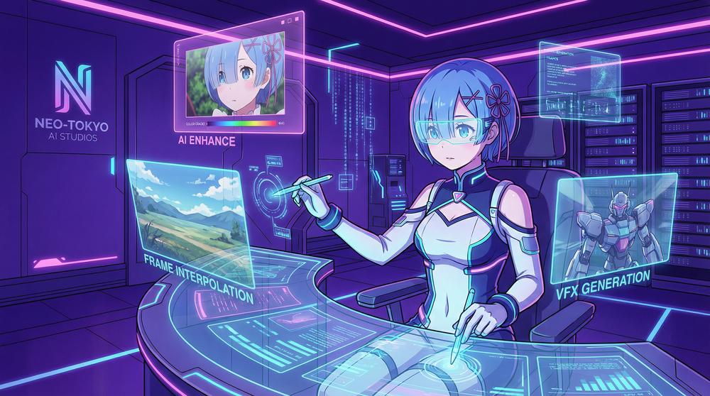 麻豆视频AI动漫创作工作室